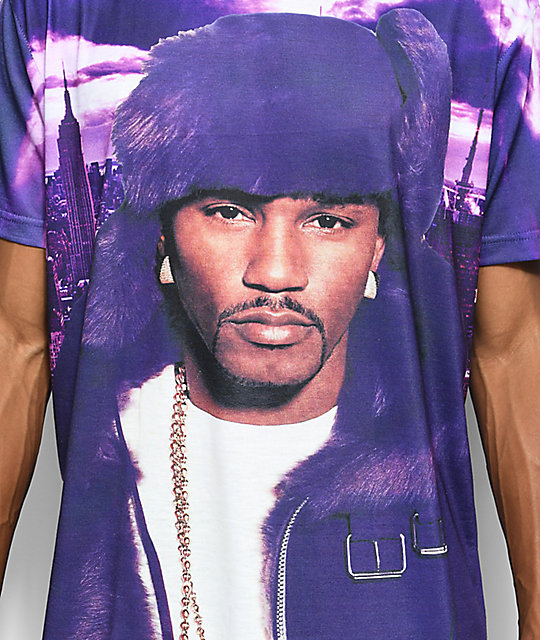 Dipset Camron Purple Haze Sublimated TShirt Zumiez