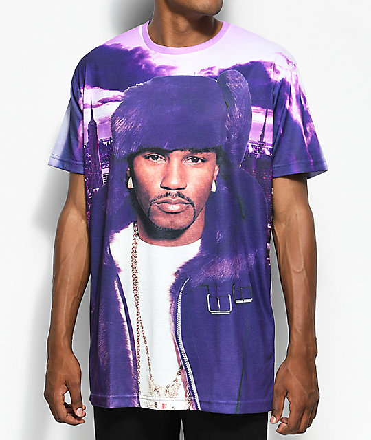 Dipset Camron Purple Haze Sublimated TShirt Zumiez