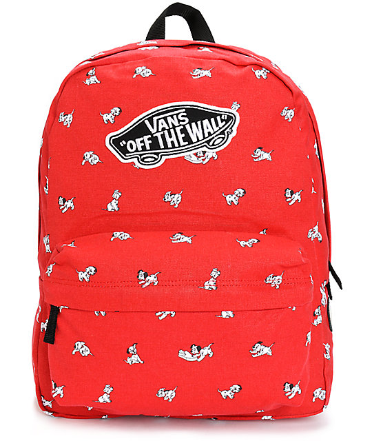 Disney x Vans Dalmatian Red Backpack Zumiez