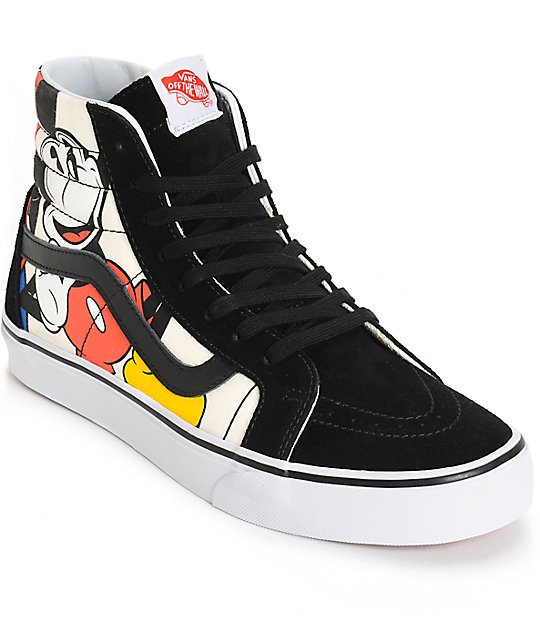 Disney x Vans Sk8-Hi Mickey & Friends Skate Shoes (Mens) at Zumiez : PDP