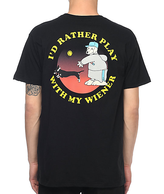 Dog Limited Wiener Black TShirt Zumiez
