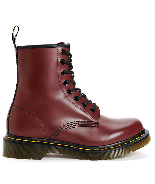 dr marten 1460 cherry red