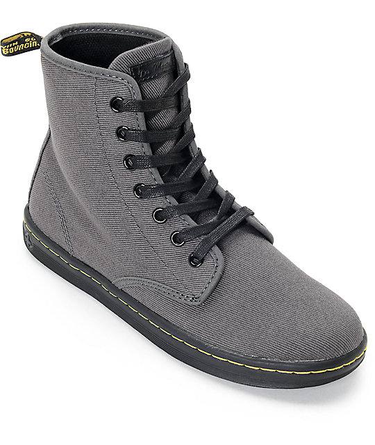 dr martens shoreditch black canvas