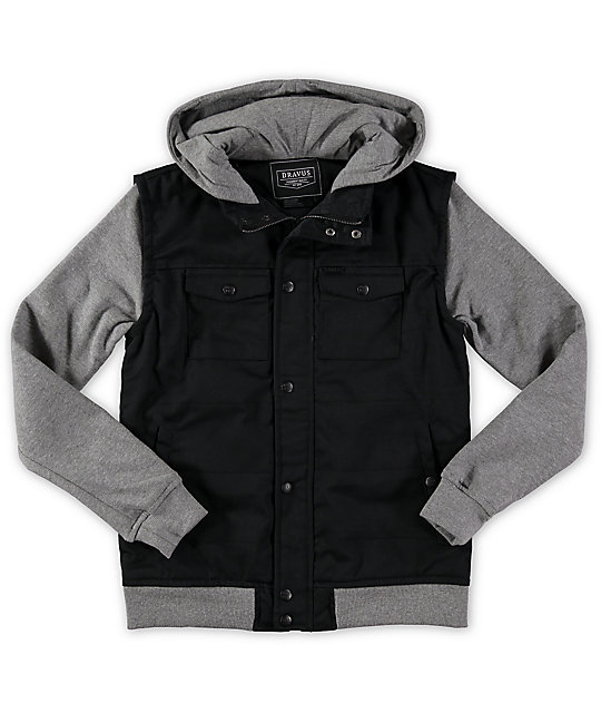 Dravus Boys Lead Vest Hoodie Zumiez