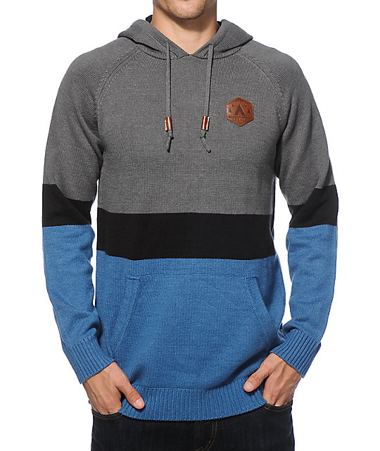 Dravus Into The Blue Hooded Sweater Zumiez