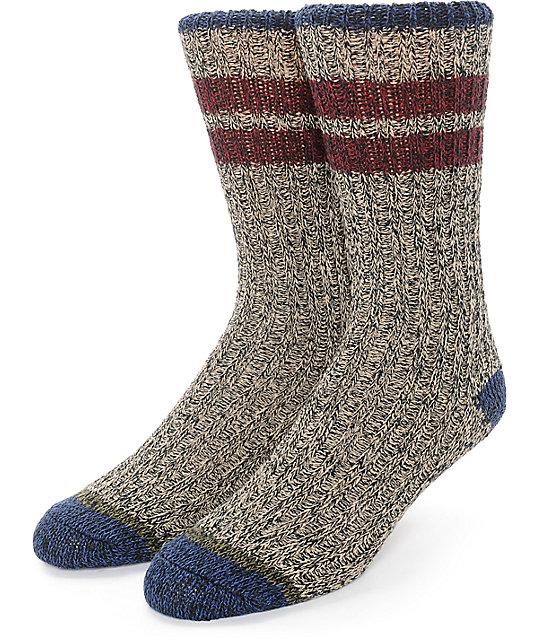 Dravus Pine Point Camp Crew Socks Zumiez