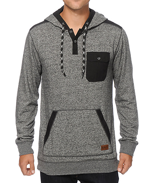 Dravus Take A Hike Hooded Henley Shirt Zumiez
