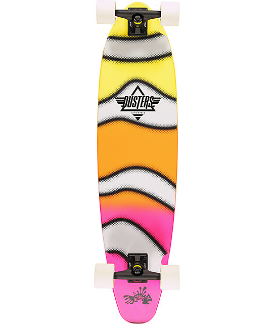 Dusters Demo Sunset Fade 37.5" Complete Longboard Zumiez