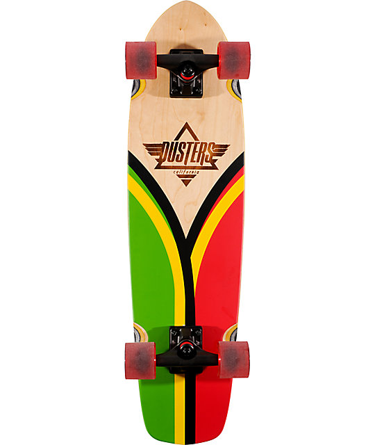 Dusters Flashback Rasta 31" Complete Cruiser Board Zumiez