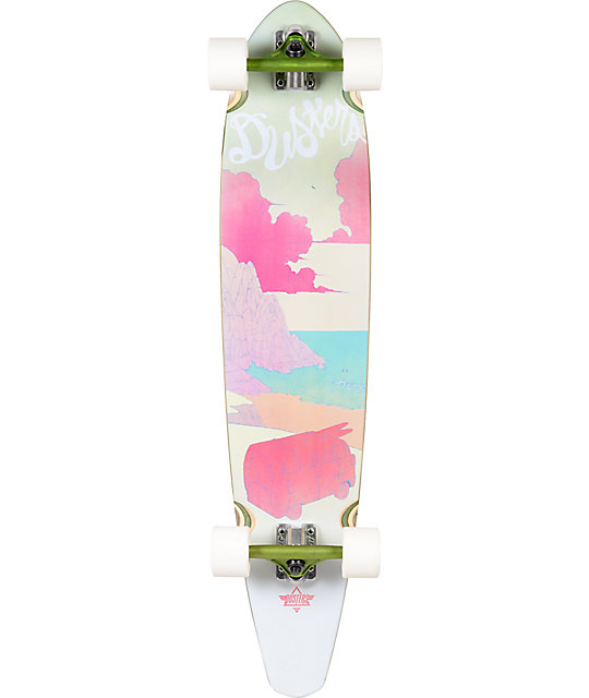Dusters Road Trip 39.5" Green Longboard Complete Zumiez