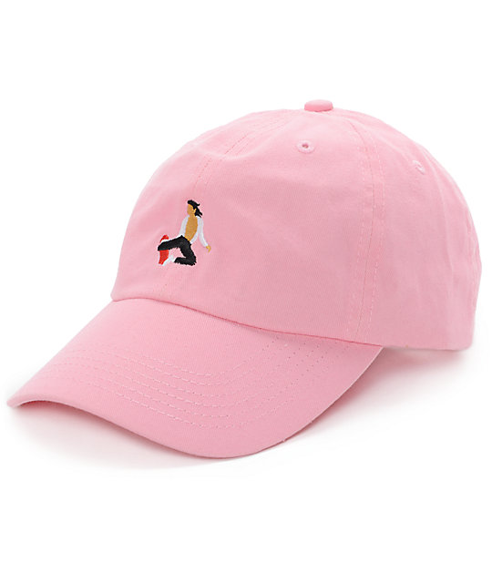 EVERYBODYSKATES Method Pink Baseball Hat Zumiez
