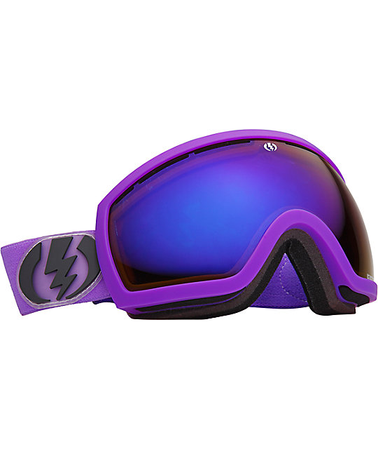 Electric EG2.5 Royal Purple Snowboard Goggles Zumiez
