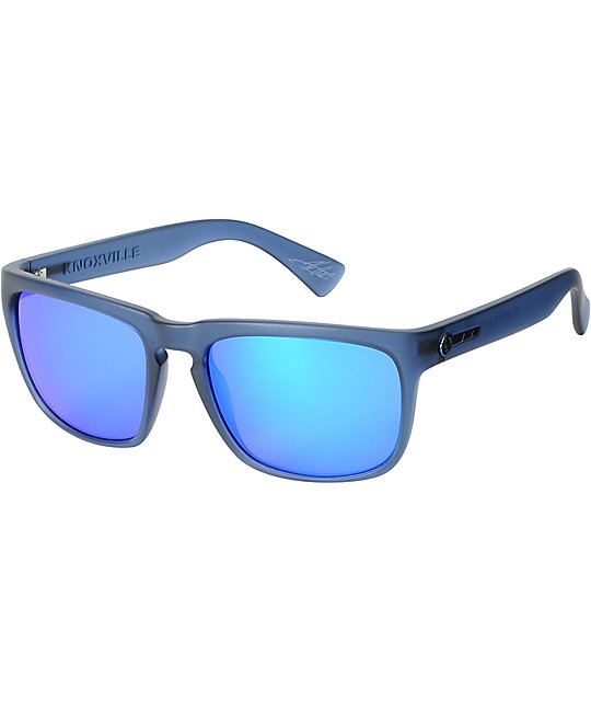Electric Knoxville Ultramarine & Blue Chrome Sunglasses Zumiez