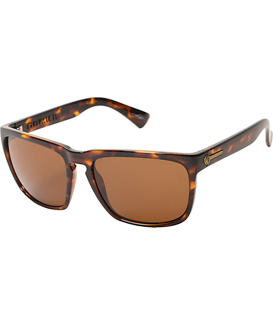 Electric Knoxville XL Tortoise Sunglasses Zumiez