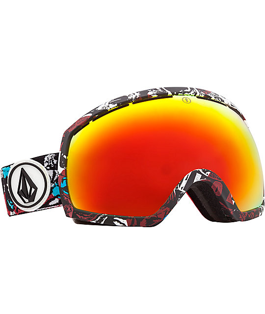 Electric x EG2 Limited Fire Chrome Snowboard Goggles at Zumiez PDP