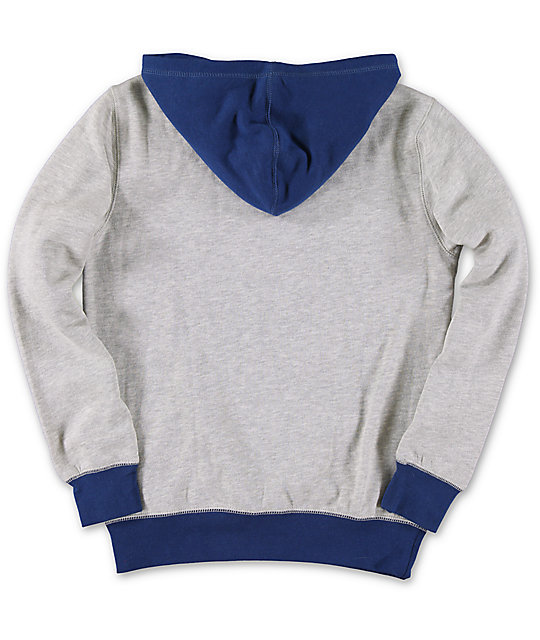 grey element hoodie