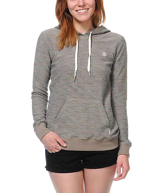 grey element hoodie