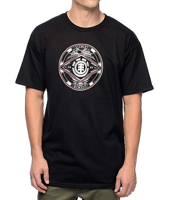 Element Etch Black TShirt