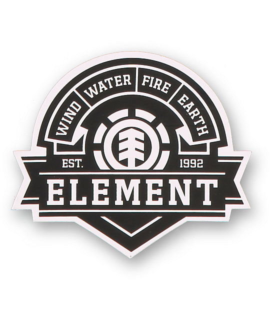 Element Homebase Sticker | Zumiez
