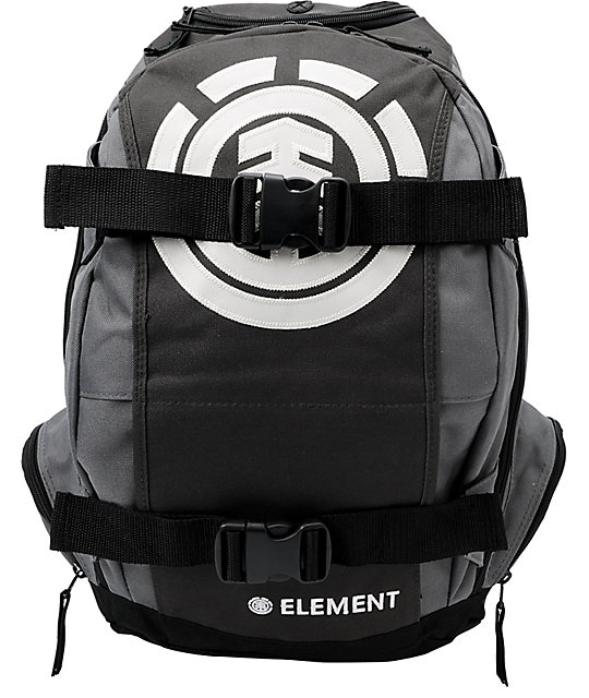 Element Mohave Charcoal Skate Backpack Zumiez