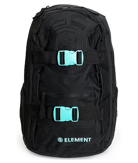 Element Mohave Duo Black & Mint Laptop Backpack