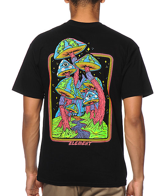 mushroom jazz t shirt