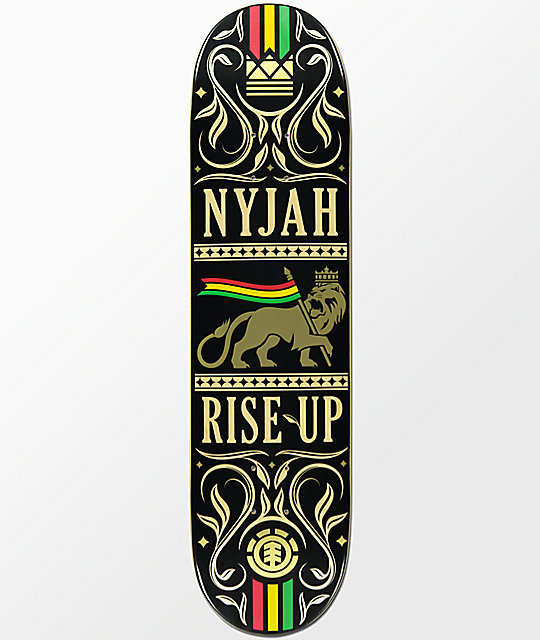 Element Nyjah Rise Up 2 8.0" Skateboard Deck