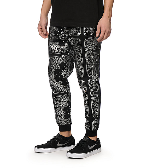 bandana track pants