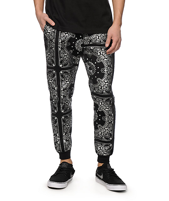 bandana track pants