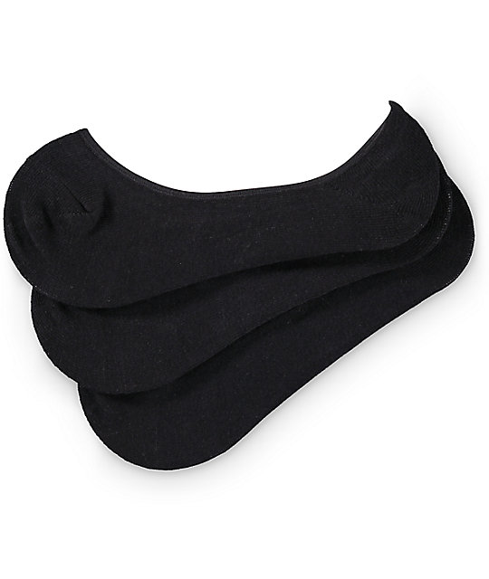 Empyre 3Pack Black No Show Socks Zumiez