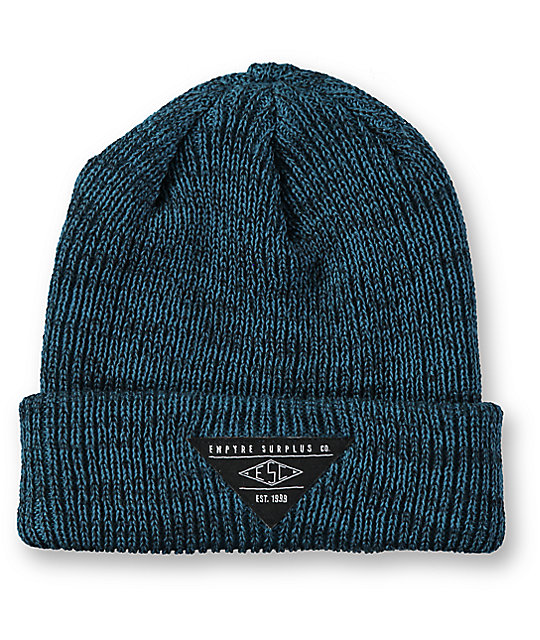 Empyre Cobblestone Heather Blue Beanie Zumiez