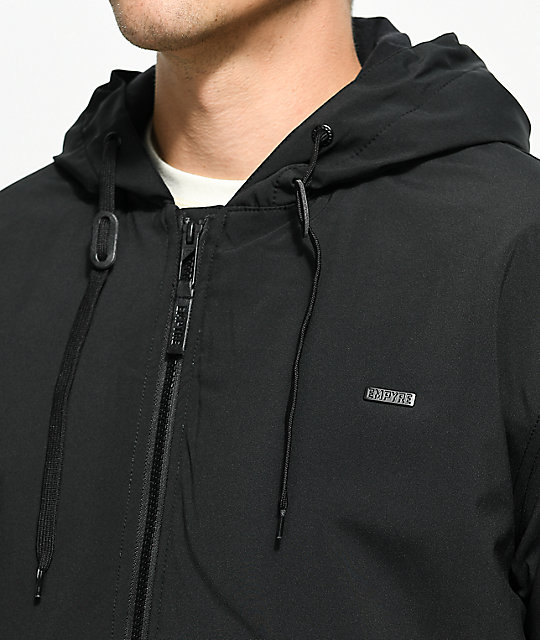 Empyre Flight Black 10K Snowboard Bomber Jacket Zumiez