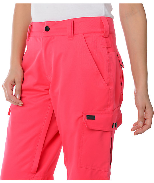 mens pink snowboard pants