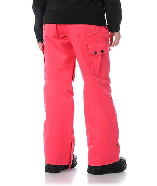 Empyre Free Roller Pink 10K Snowboard Pants | Zumiez