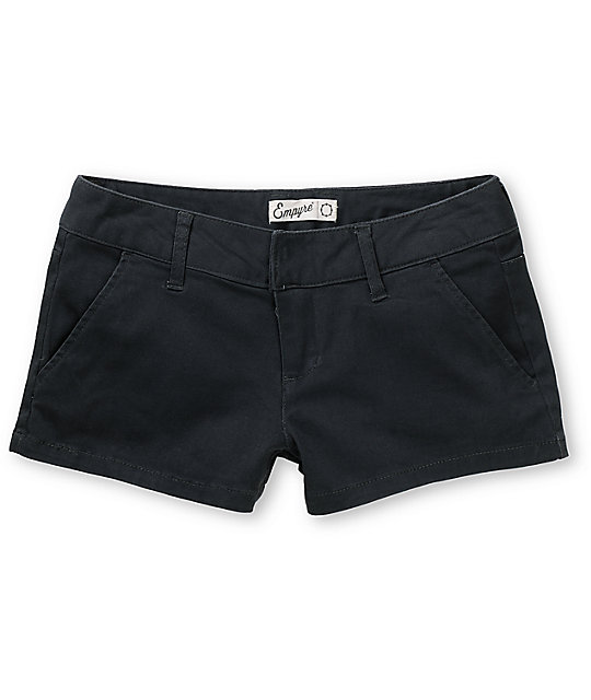 Empyre Girl Arcadia Charcoal Grey Shorts Zumiez