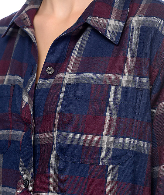 flannel shirts purple