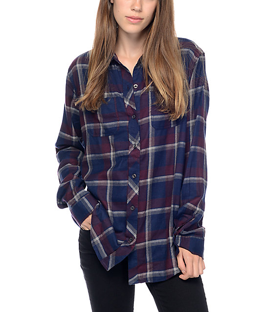 flannel shirts purple