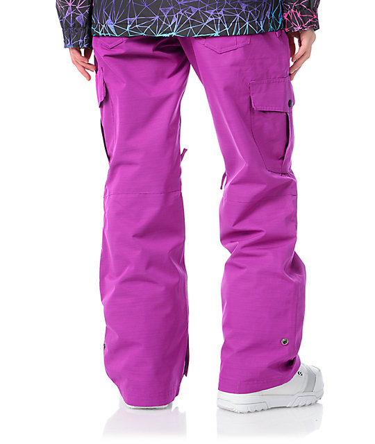 Empyre Hoodwink Purple 10K Snowboard Pants Zumiez