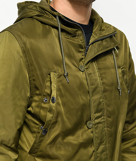 Empyre Jerome Olive Military Jacket Zumiez