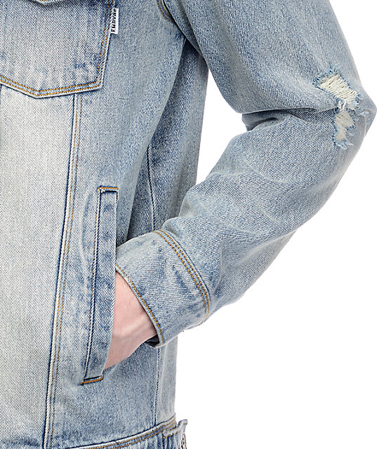 Empyre Karl Embroidered Denim Jacket Zumiez