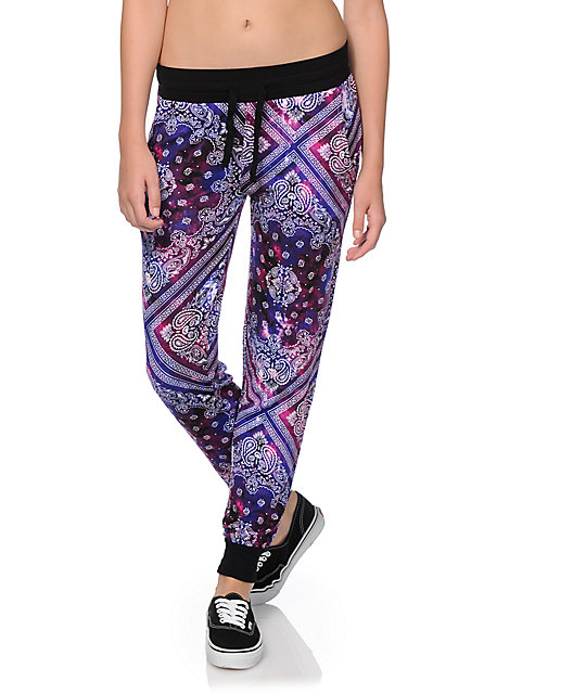 bandana jogger pants