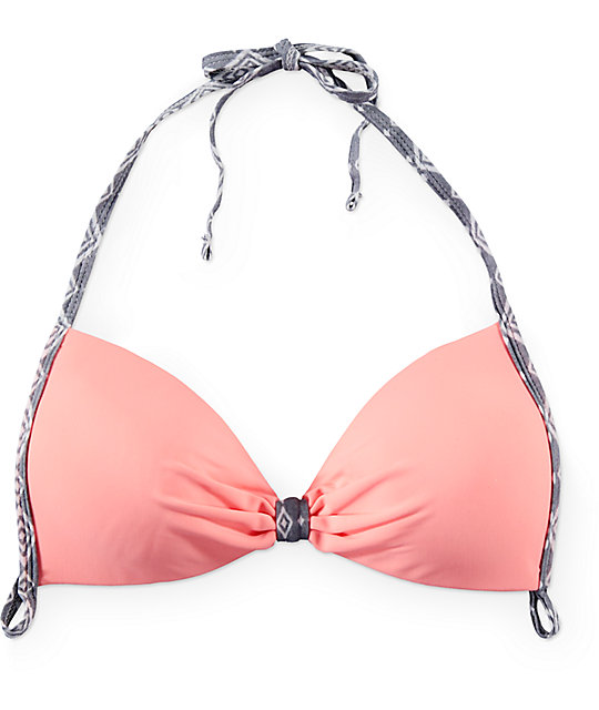 Empyre Malibu Diamond Ditzy Molded Cup Bikini Top Zumiez