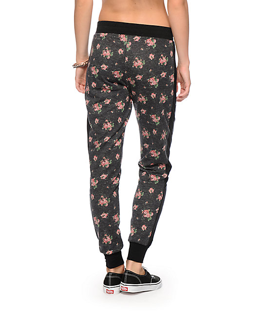 floral jogger