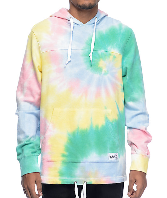 Tie Dye Hoodie Cotton Candy Tie-Dye Hoodies Sweatshirts Adult