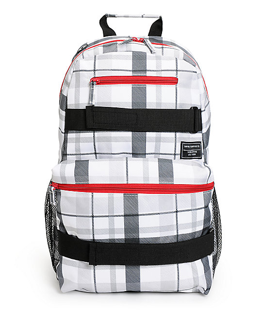 Empyre Quantum Plaid Backpack Zumiez