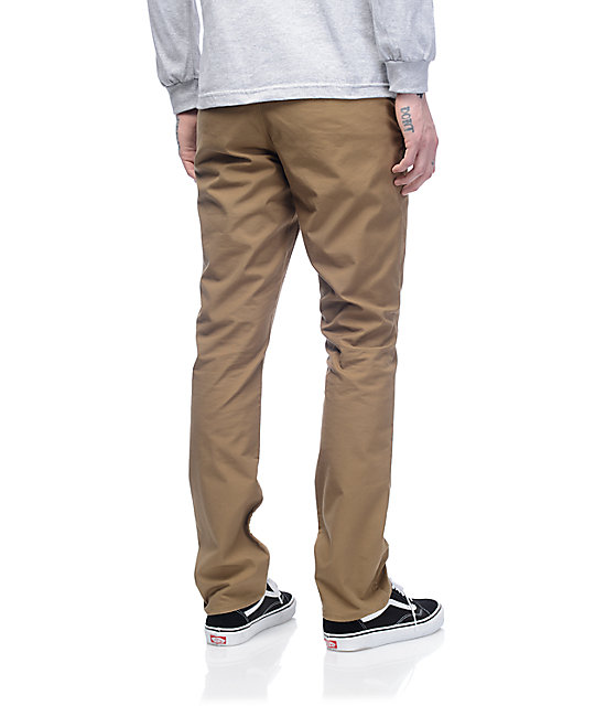 skinny fit chino pants