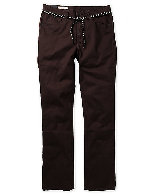 Empyre Skeletor Dark Brown Heavy Twill Pants Zumiez