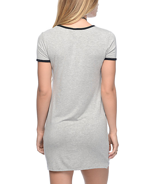 ringer t shirt dress