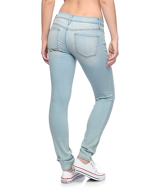 Empyre Tessa Sunbleach Karma Skinny Jeans Zumiez
