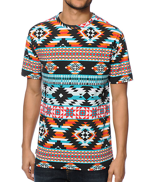 african tribal print shirt